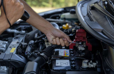 Car battery replacement